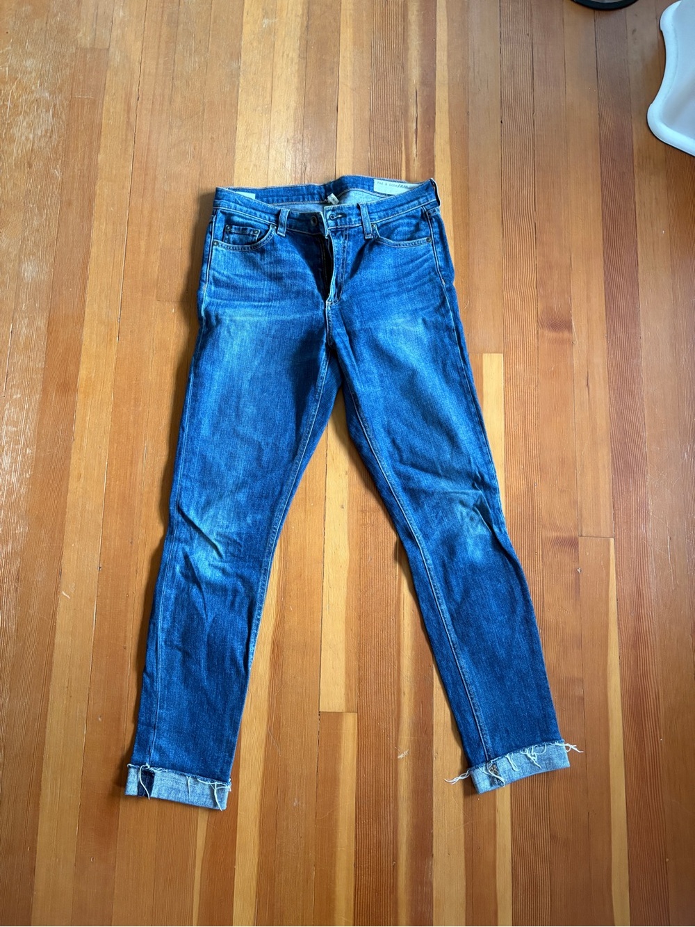 Classic Blue Women's Straight-Leg Jeans
